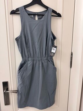 Mountain Hardwear Slate Blue Sleeveless Mini Dress